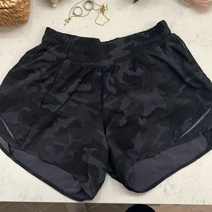 Black Camo Lululemon Shorts
